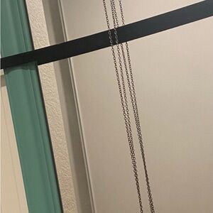 Black and Silver Owl  Necklace